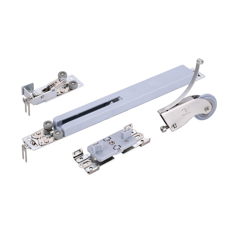 Concealed Sliding System For Aluminum Frame Door