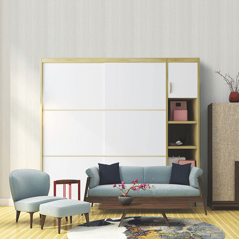 No Slotting External Sliding Door Hardware For Furniture