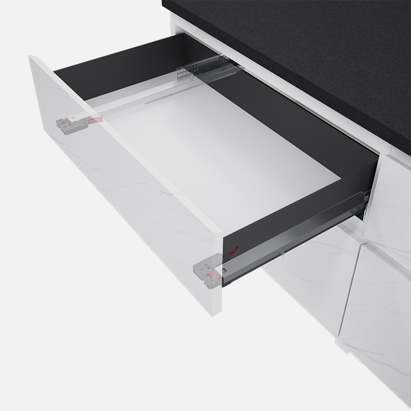 Push Open Ultra Slim Single Wall Drawer