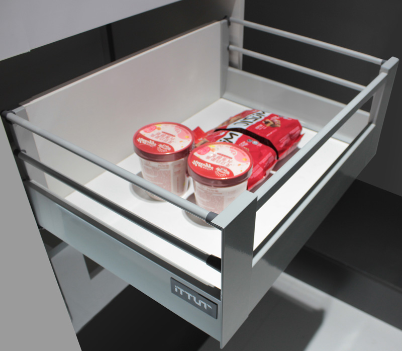 Double Wall Drawer inner drawer With 2D Adjustment