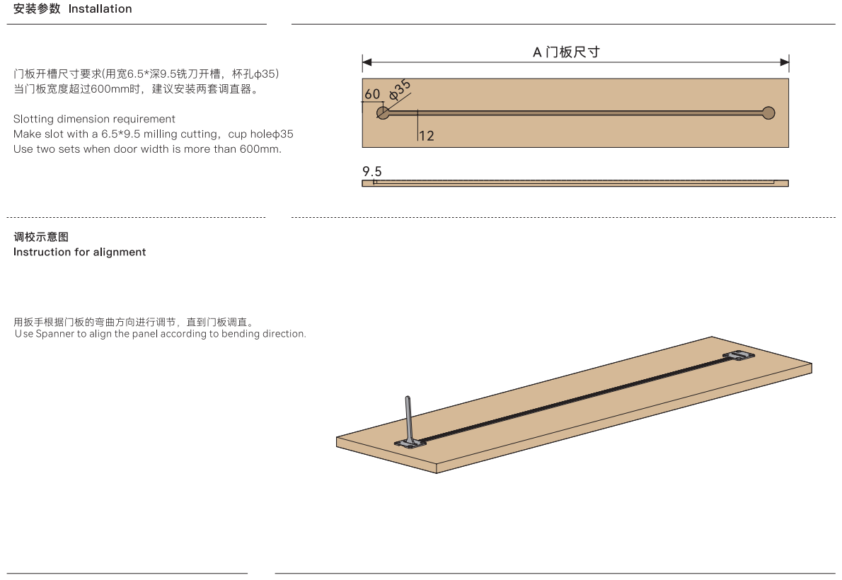 cabinet door alignment