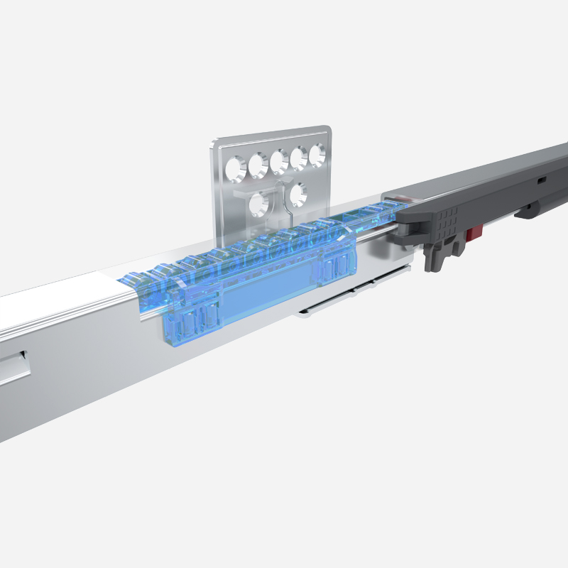 Two Section Full Extension Soft Close Drawer Slides