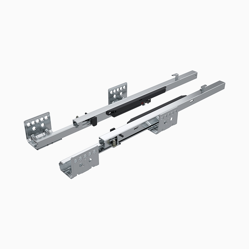 Two Section Full Extension Soft Close Drawer Slides