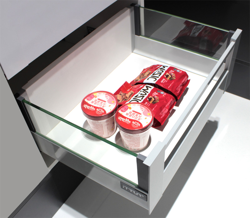 Double Wall Drawer inner drawer With 2D Adjustment