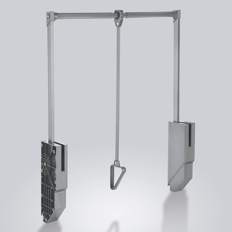 Pull Down Closet Rod For Wardrobe Cloth Organizing