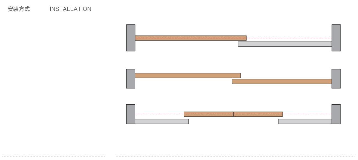 glass sliding fitting