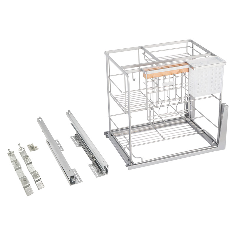 Slide Out Soft Close Spice Kitchen Cabinet Rack Kapa Series