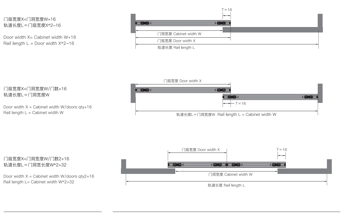 aluminium sliding door fitting