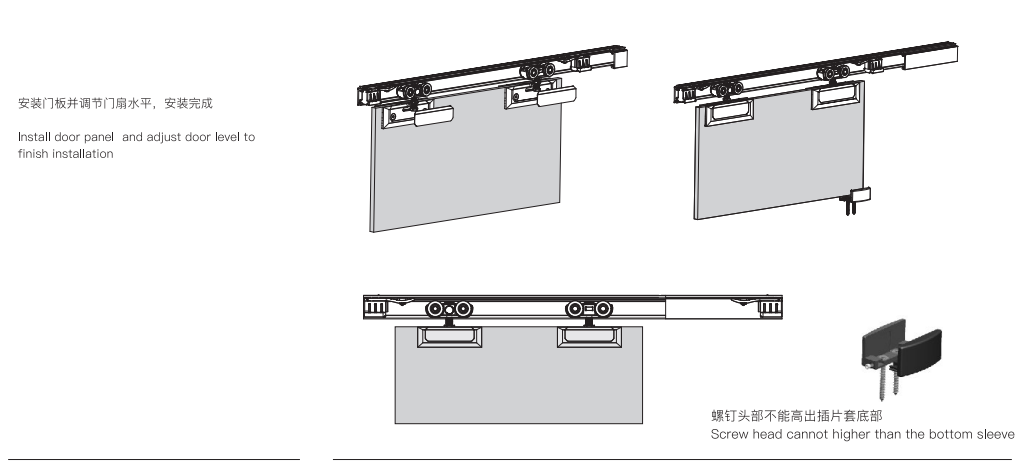 hanging sliding door rollers