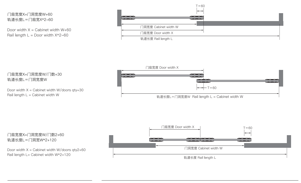 soft close sliding door