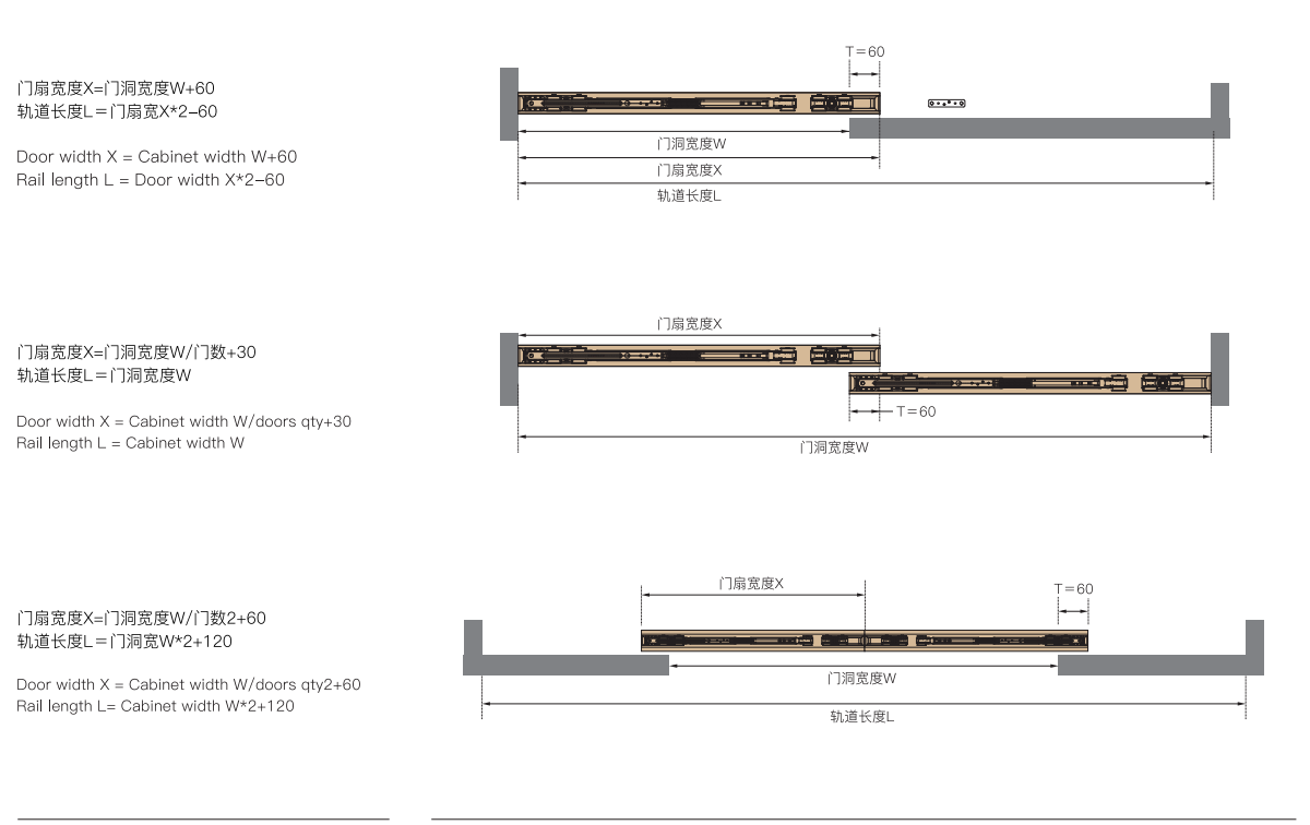 wooden sliding door fittings