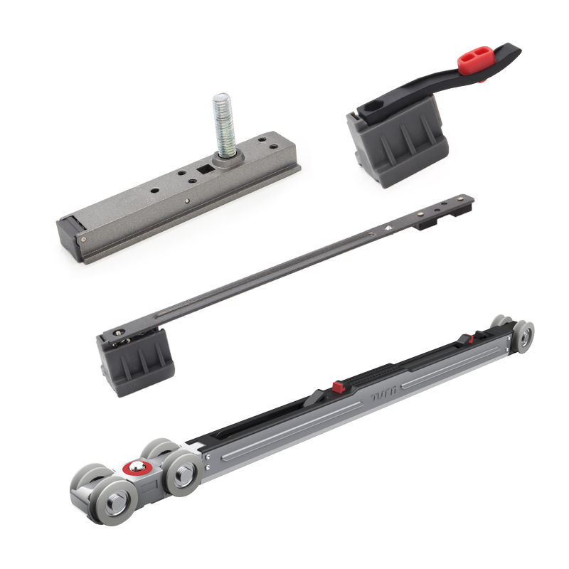 Double Soft Close Aluminium Door Sliding Roller