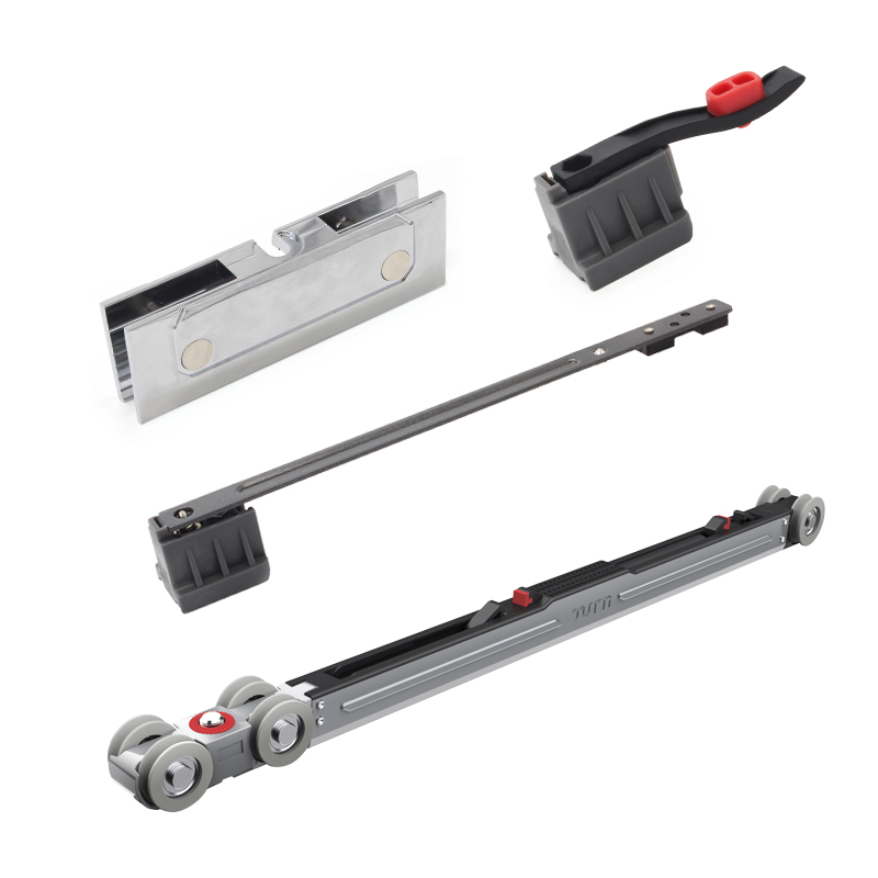 Top Mount Soft Close Sliding Glass Door Rollers