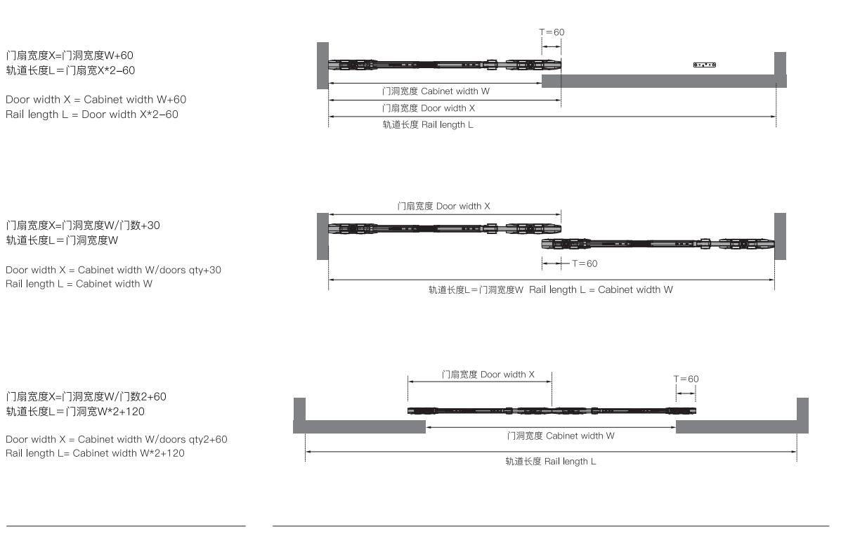 soft close sliding door