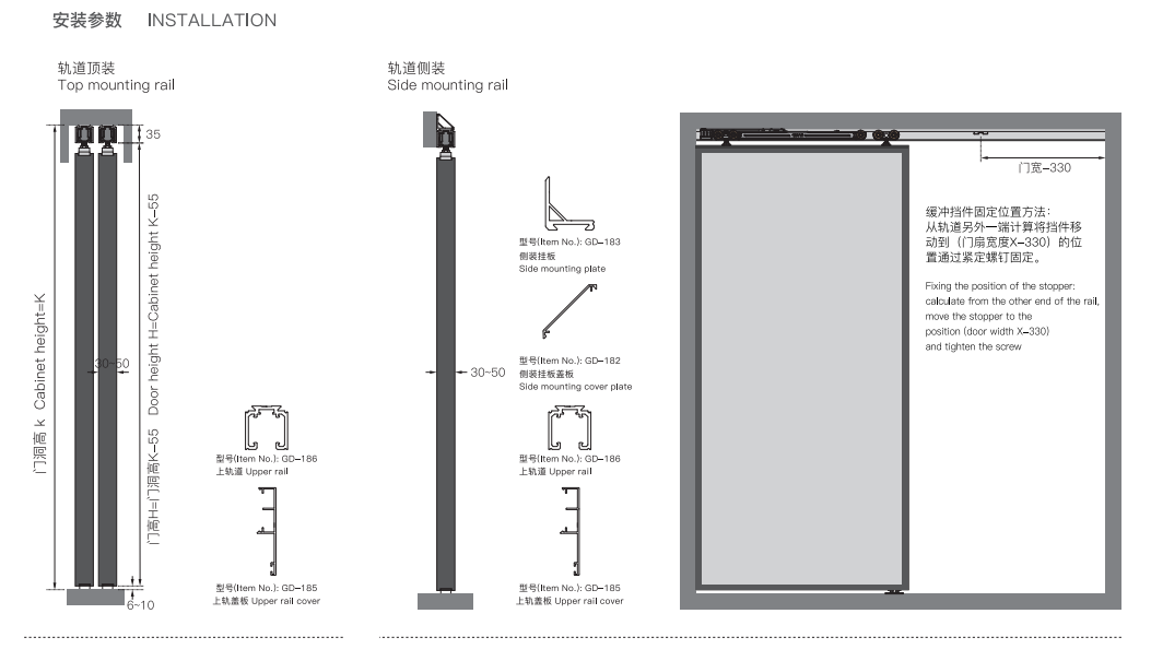 heavy duty sliding door rollers