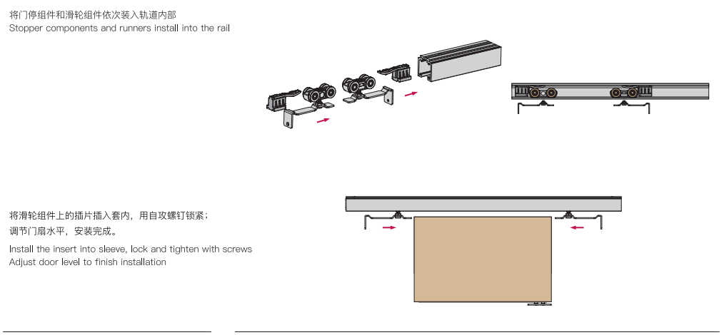 sliding door hanger roller