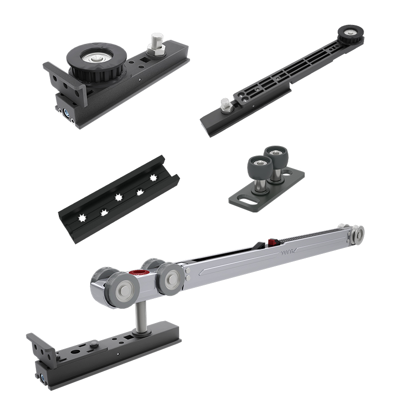 Wood Door Synthetic Linkage Hanging Sliding Roller