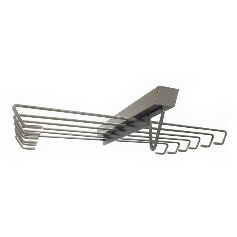 Metal Multi Trouser Hangers For Wardrobe Organizing