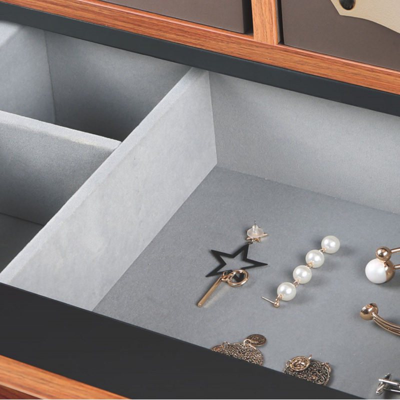 Wardrobe Using Fingerprint Drawer Alfa Series