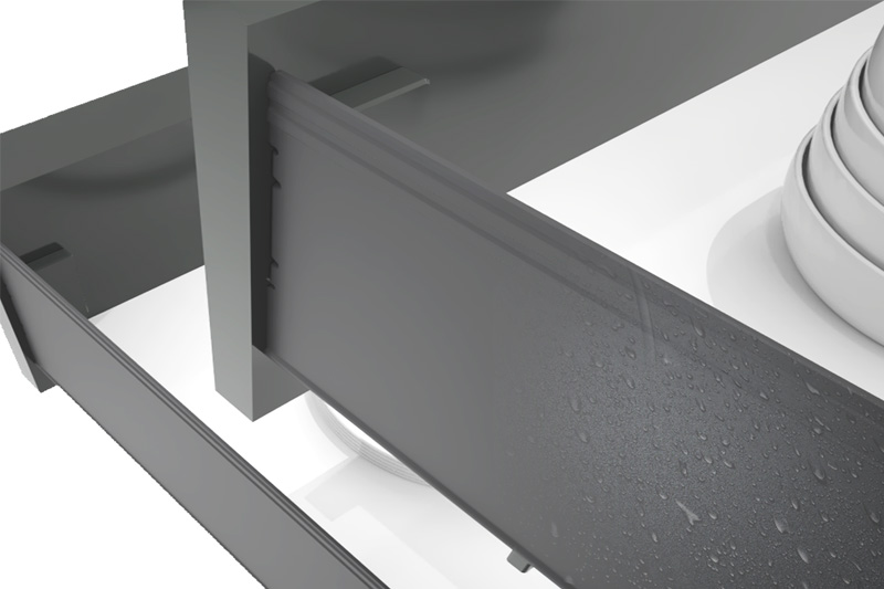 Soft Closing Ultra Slim Single Wall Drawer