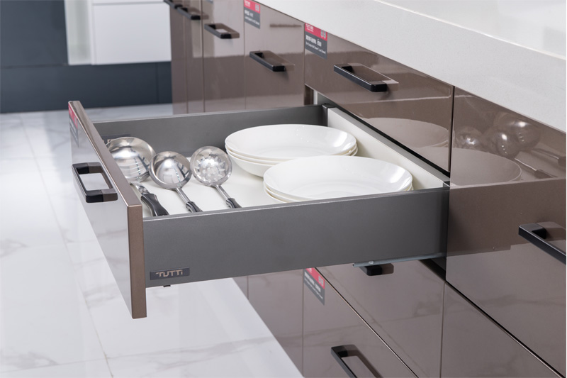 Slim Double Wall Drawer With 2D Adjustment