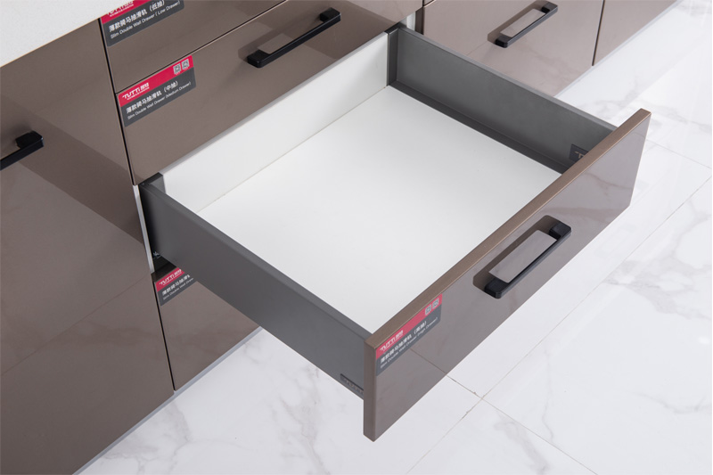 Slim Double Wall Drawer With 2D Adjustment