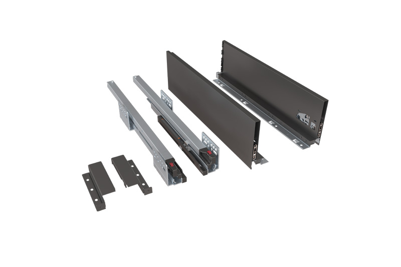 Slim Double Wall Drawer With 2D Adjustment