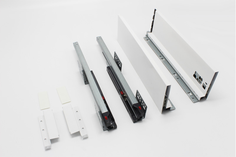 Slim Double Wall Drawer With 2D Adjustment