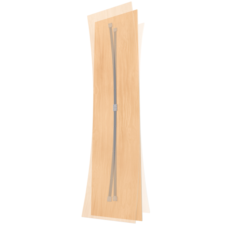 Adjustable Concealed Wardrobe Door Alignment