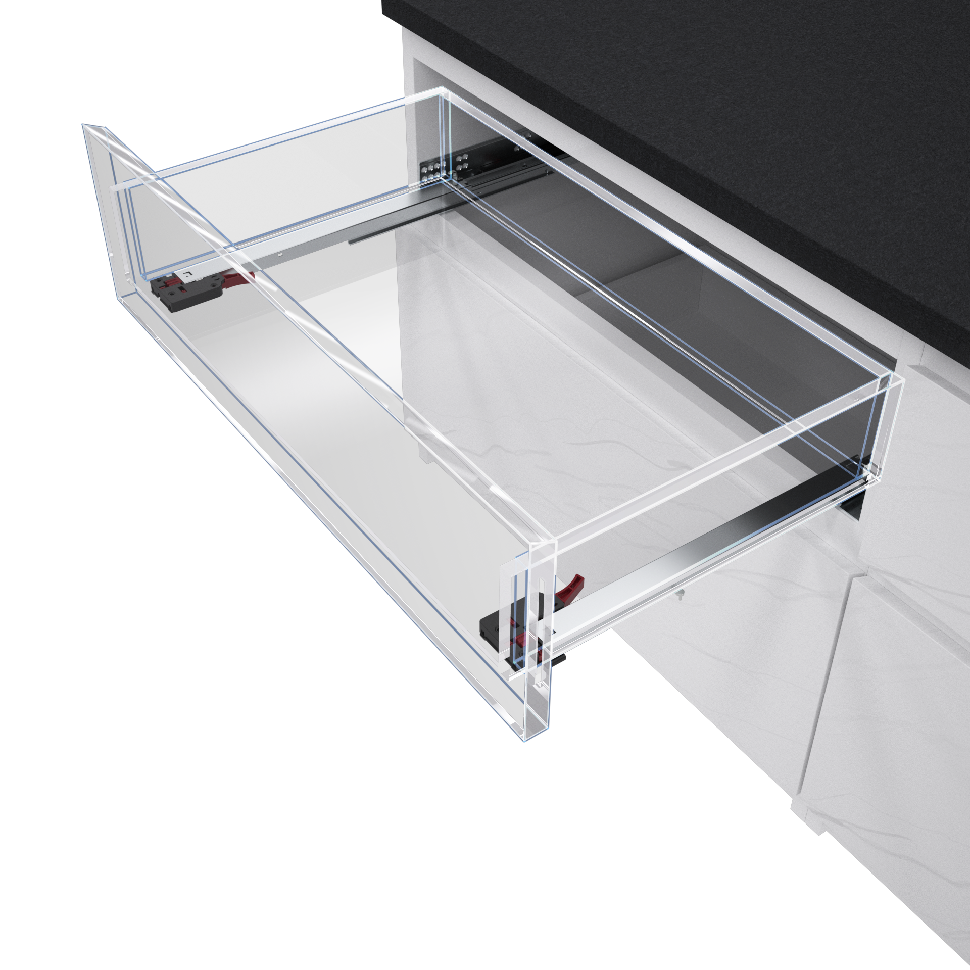 soft closing drawer slides