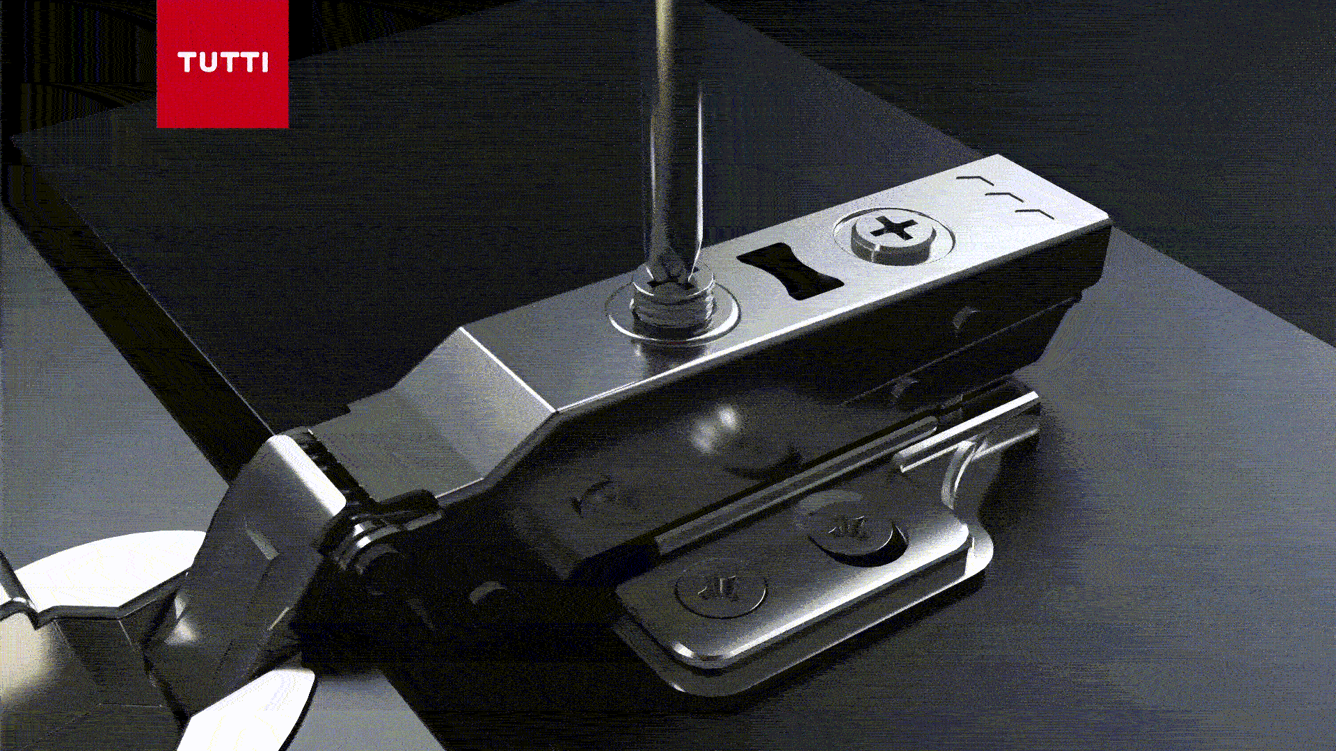 Two way soft closing hinge Two way soft closing hinge