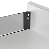Glass side drawer box Glass side drawer box