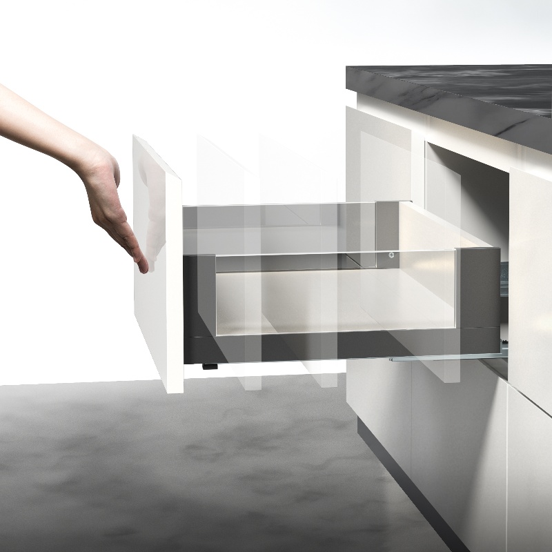 Glass side drawer box Glass side drawer box
