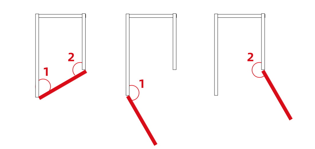 Application of Special Angle Hinges