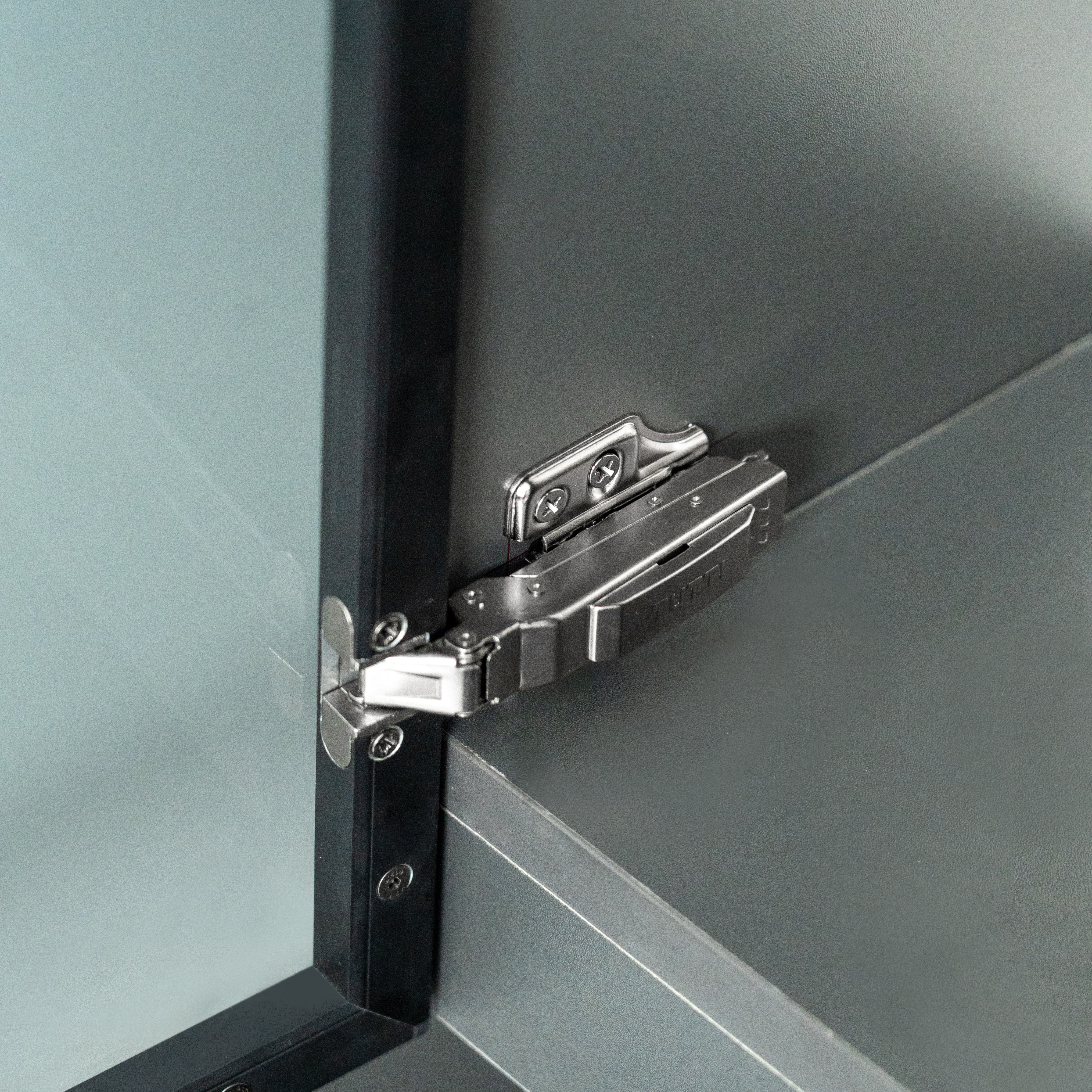 Two Way Clip On Soft Closing Aluminum Frame Hinge
