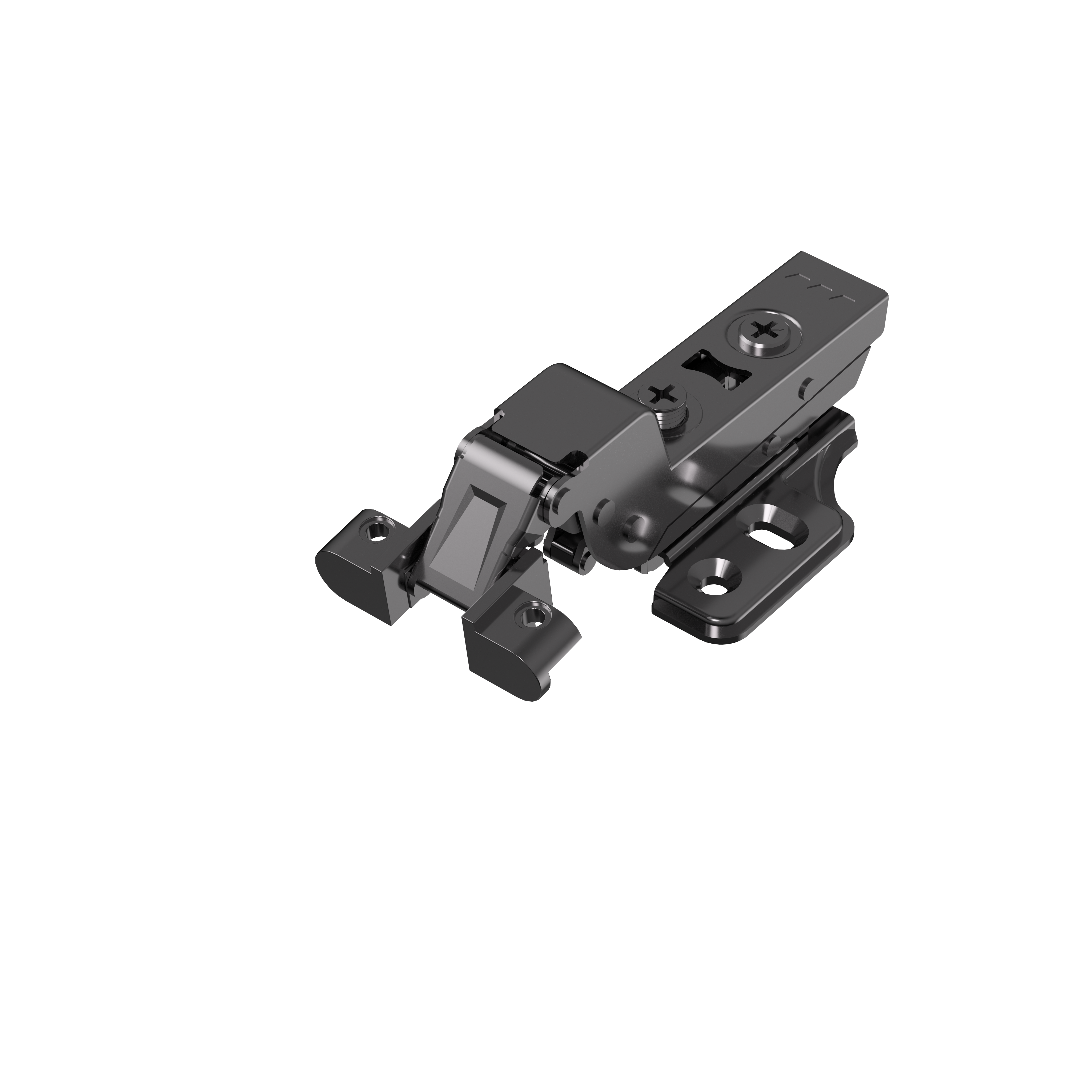 Two Way Clip On Soft Closing Aluminum Frame Hinge