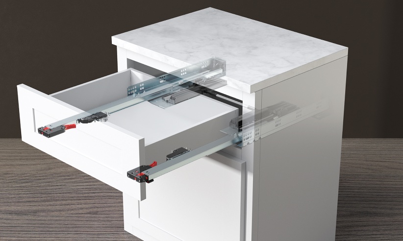 Push Open & Soft Closing Face Frame Slide Push Open & Soft Closing Face Frame Slide