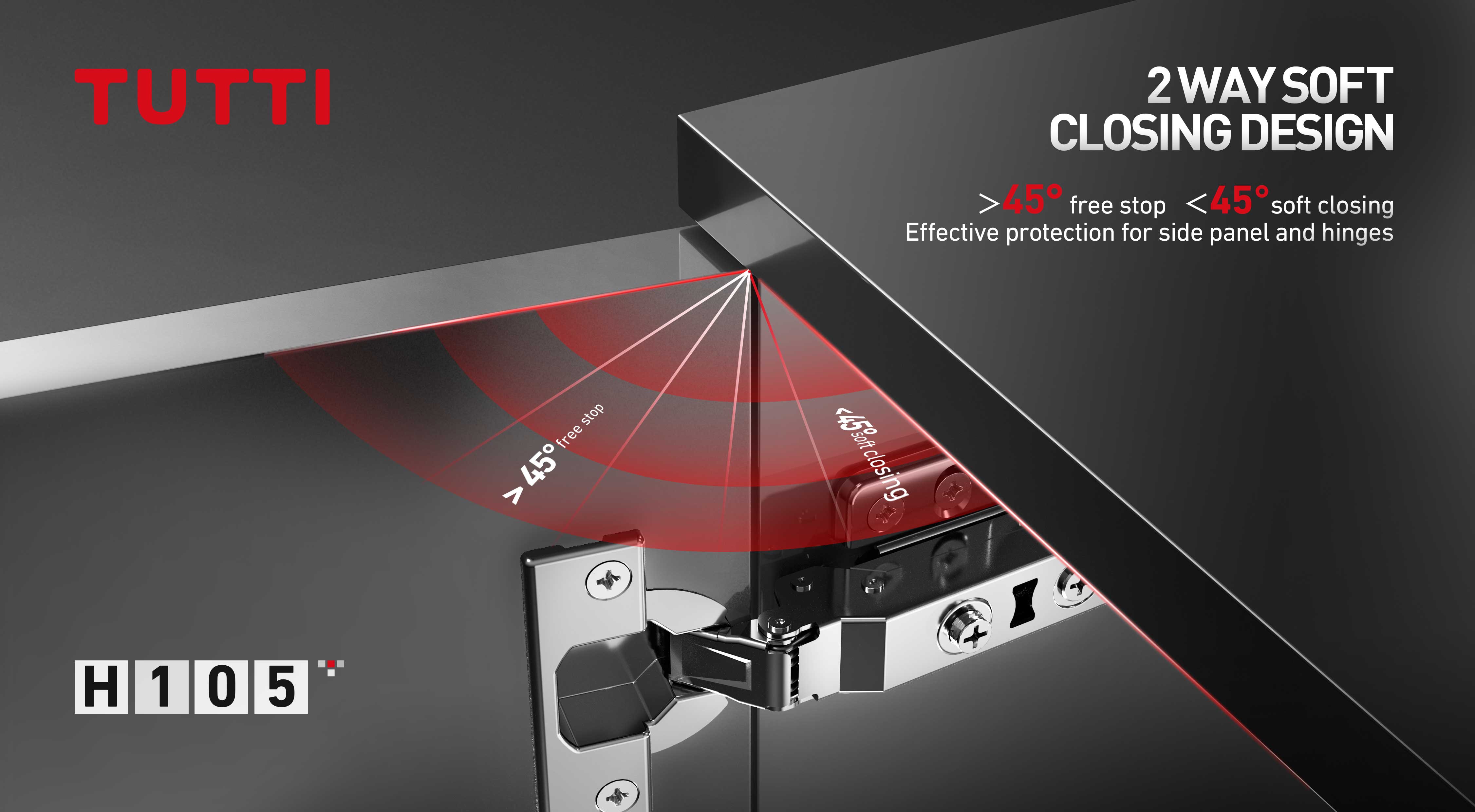 soft closing hinge