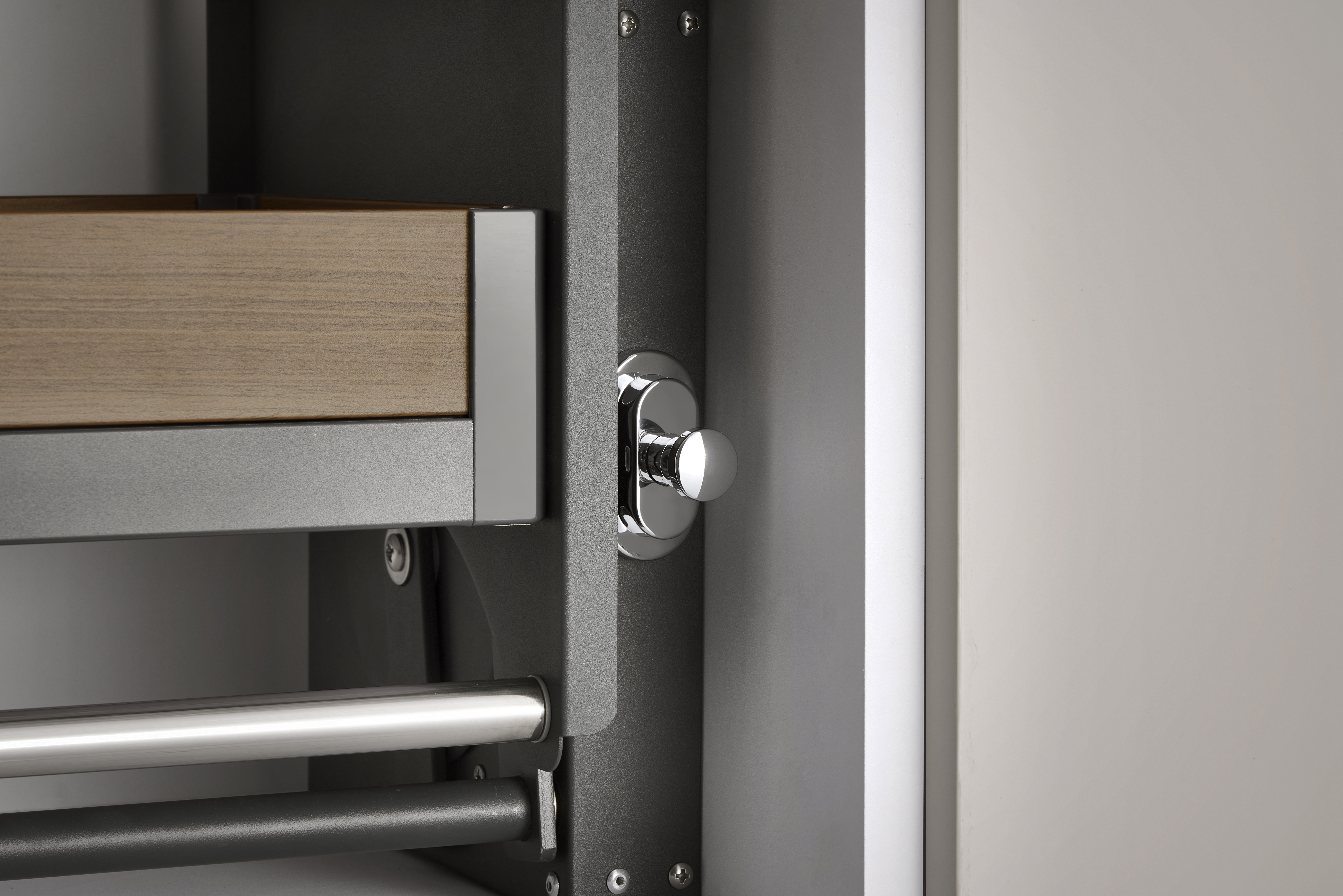 pull down shelf
