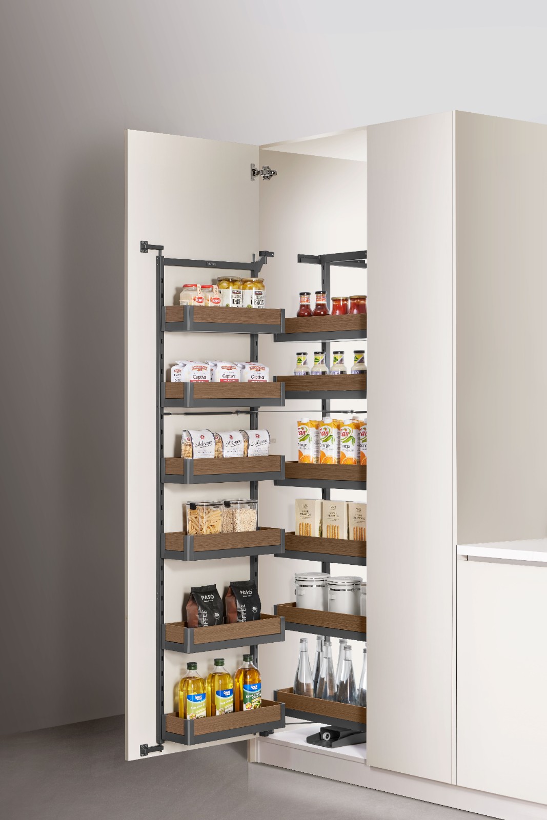 lateral Pantry Baskets